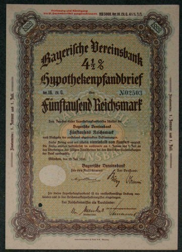 Bayerische vereinsbank - bayerische,