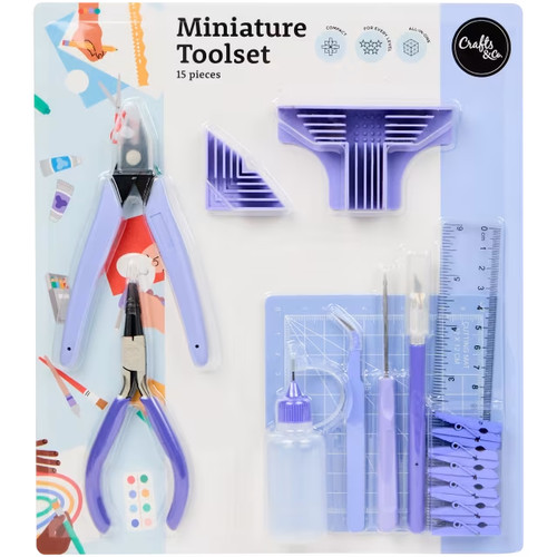 16tlg miniatur werkzeug set - miniatur,