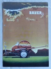 717) Bauer Rainboy 50 TS Beregnungsmaschine - Prospekt Brochure 11.1985