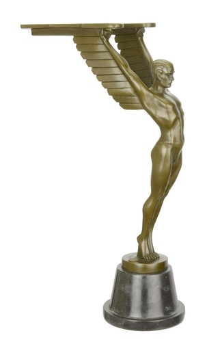 Skulptur aus bronze ikarus - aus,