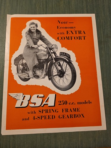 Prospekt bsa 250 - ohv, c11