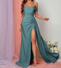 Gr.M Kleid  Dress Eventkleid Cocktailkleid Partykleid Abendkleid hellblau Gr.38