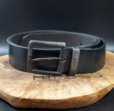 Levis Herren Gürtel Vintage Ledergürtel Jeans Ledergürtel Schwarz Größe 42