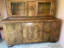 altes Wohnzimmerbuffet mit Glastürenaufsatz - Antik, top Zustand (siehe Bilder)