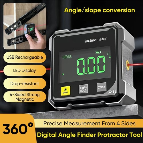 Lcd digital winkelmesser - digital,