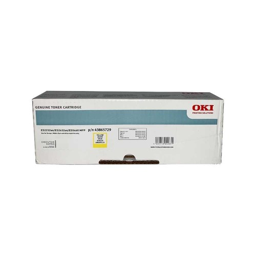 Oki toner 43865729 - toner, yellow