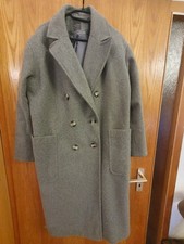 Damen Mantel Herbstmantel Wintermantel Oversize grau 44