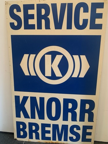 Altes schild werkstatt - altes, knorr