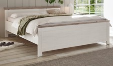 Bett in Pinie weiß / Oslo