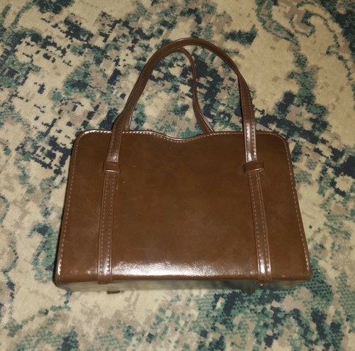 Vintage handtasche braun - vintage,