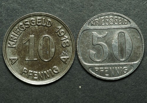 Notgeld 50 pfennig 1918 - 10,