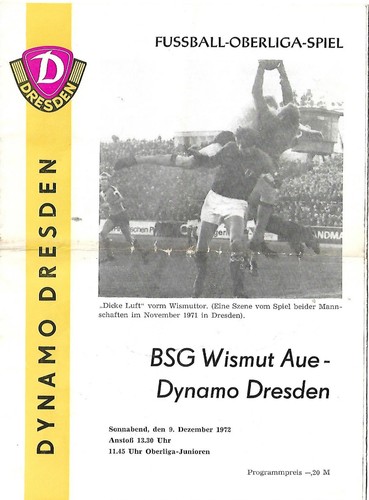 Dynamo dresden wismut aue - dynamo,