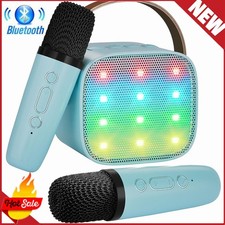 Bluetooth Lautsprecher Stereo Soundbox Tragbarer Karaoke-Maschine Mit Mikrofon