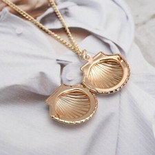 Gold Medaillon zum öffnen