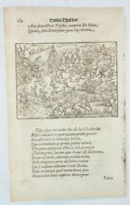 Kupferstich Original 1595 aus Oldenburgisch Chronicon H.Hamelmannum B-15465