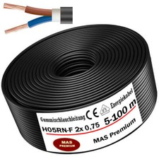 100m h05rn 2x0 75 - h05rn-f, 2x0,75