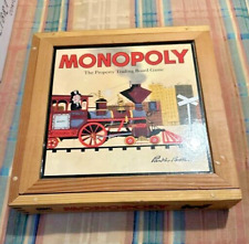 Monopoly Nostalgie Holzkiste