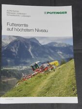 PÖTTINGER ALPIN, Mähwerke, Wender, Schwader Prospekt von 11/2024 ( 25336 )