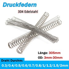 Druckfeder 304 Edelstahl