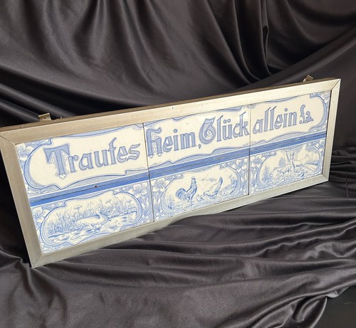 Antik weiß blaue jugendstil - weiß-blaue,