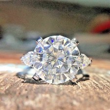 Rundschliff 3,50 kt Diamant