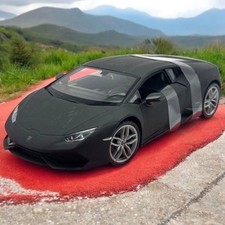 1:24 Welly Lamborghini Huracan Lp610-4 2014 Matt Black 