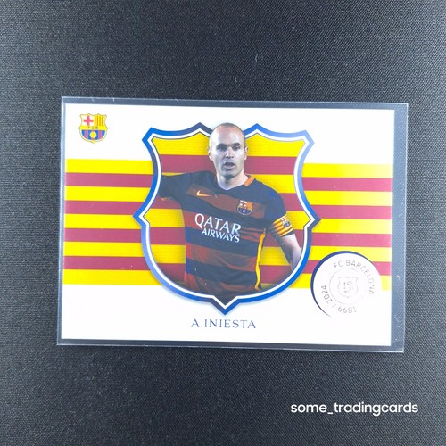 Topps andres iniesta - andres,