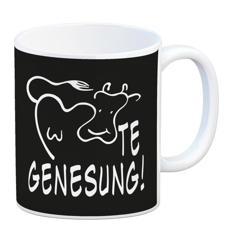 Kuhte genesung kaffeebecher - genesung,