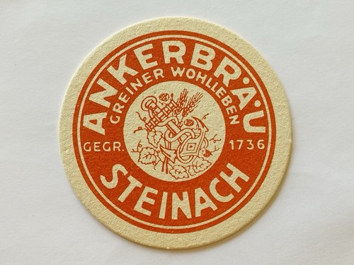 Bierdeckel brauerei ankerbräu - bierdeckel,