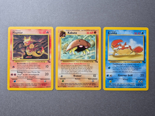 Pokemon fossil karten - pokemon,