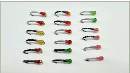 Barbless goldhead okey - 18,