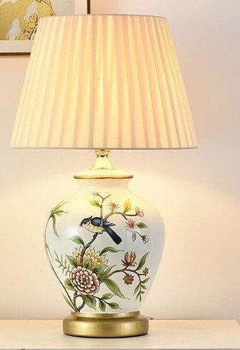 Tischlampe aus keramik - aus, keramik,