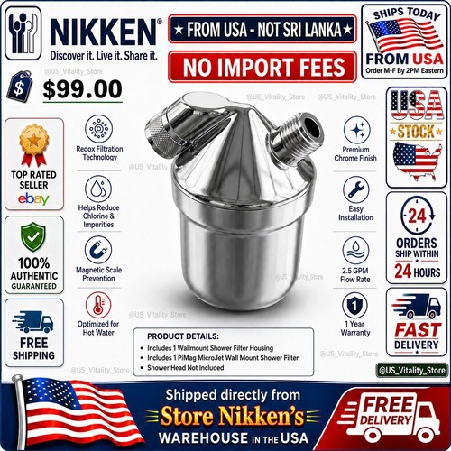 Nikken pimag wallmount shower - wallmount,