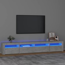 180-240cm TV Schrank mit RGB LED Leuchten Lowboard Fernsehschrank Fernsehtisch