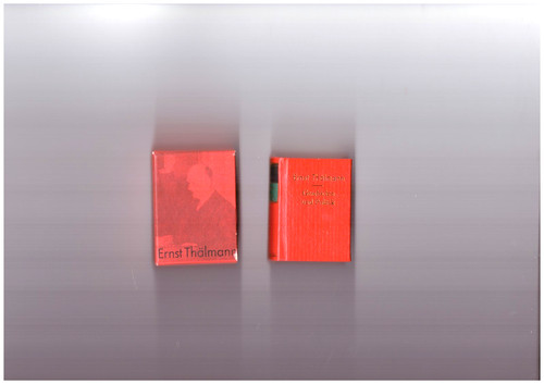 Ddr minibuch ernst thälmann - ddr-minibuch:,