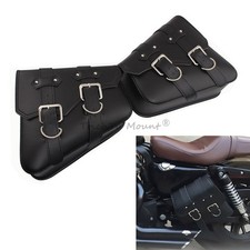 2x Motorcycle Saddlebag Side