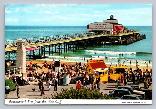 Postkarte bournemouth pier - bournemouth,