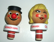 2 Flaschenstöpsel - Berkemann Hamburg - Klein Erna & Fiete - Maße je 7 x 4 cm