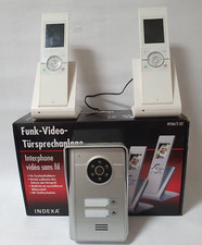 INDEXA DVT60/2 SET Video-Haustelefon AP PAL 176mm si 3 Jahre alt