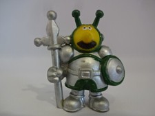 Bleistift Anstecker / Ritter  Hellebarde und silbener Rüstung