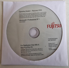 Fujitsu Microsoft Windows 7 Pro SP1 (Professional) 32-bit - OS Recovery DVD
