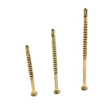 Dielenschrauben Torx Holzschrauben Verzinkt gelb Massivholz Holzboden