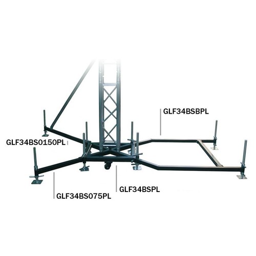 Global truss bodenstütze f34 - bodenstütze,