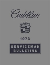 1973 Cadillac Service Bulletin