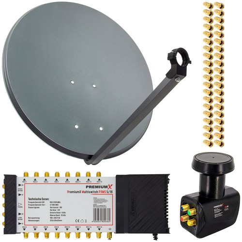 Premiumx sat anlage 80cm - premiumx,