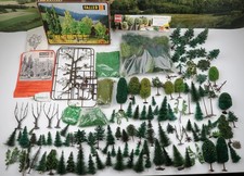 KONVOLUT Bäume Tannen für Spur H0, TT, N ca. 760 STÜCK!!! Laubbäume Nadelbäume