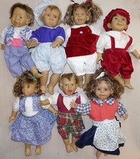 Künstlerpuppen 7 Stück