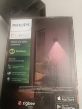 PHILIPS Hue White and Color Ambiance Außenwandleuchte Resonate, dimmbar, 16 Mio.