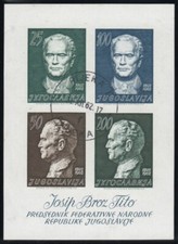 JUGOSLAWIEN Block 8 ° 60