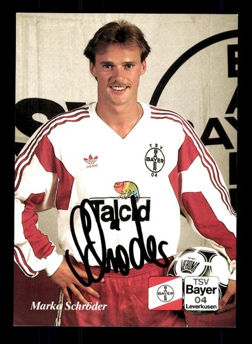 Marko schröder autogrammkarte - schröder,